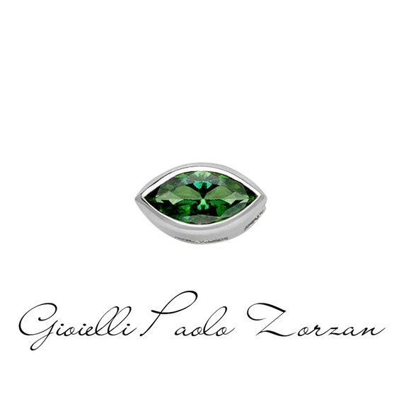 Charm Donna Oro Mujer Elements in Oro blanco Smeraldo DCHE8691 - DCHE8691